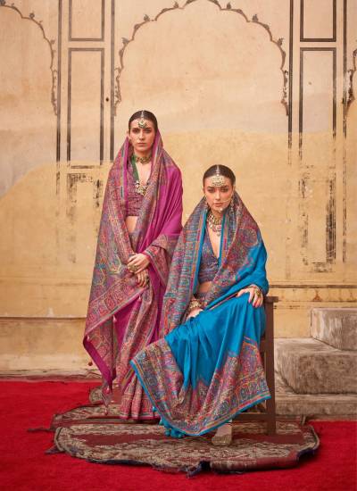 KRESHVA RAMBHA 845 TO 852 DESIGNER SILK SAREE WHOLESALER IN INDIA